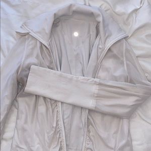 White lululemon jacket
